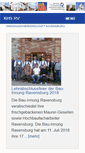 Mobile Screenshot of kreishandwerkerschaft-rv.de